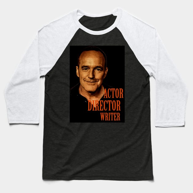 Clark Gregg University Baseball T-Shirt by Clark Gregg University